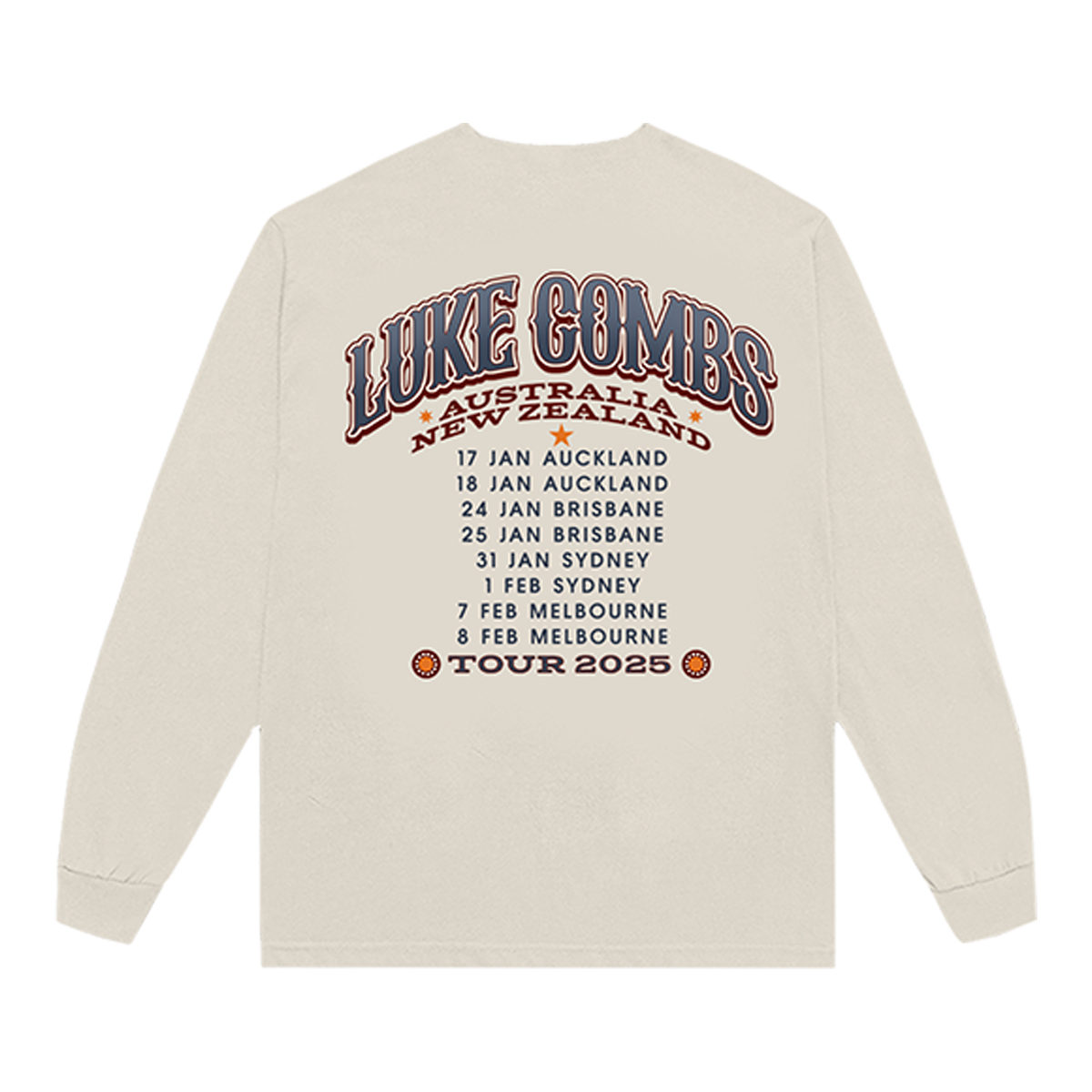 Tour 2025 Boomerang Longsleeve