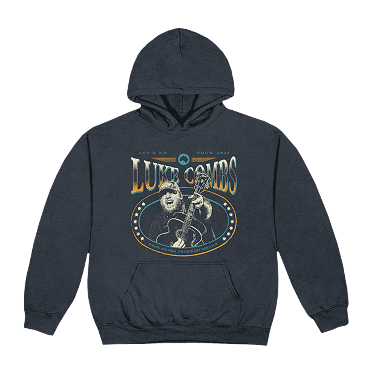 Tour 2025 Portrait Hoodie Luke Combs Australia